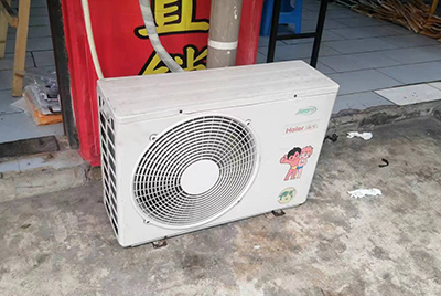 威信空调突然不制冷只吹自然风怎么办？